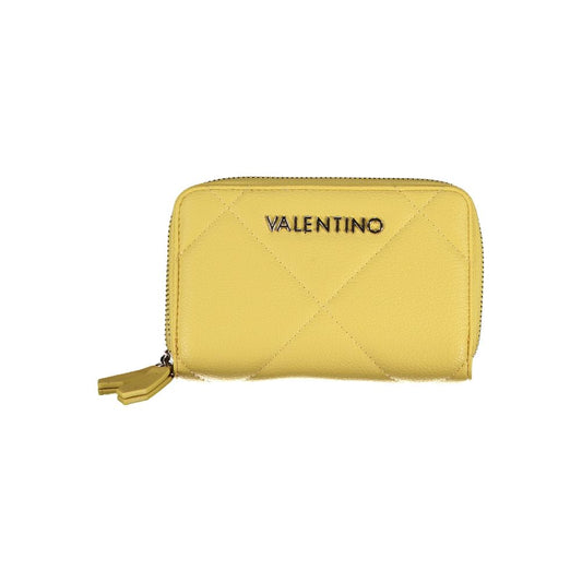 Cartera de polietileno amarilla de Valentino Bags