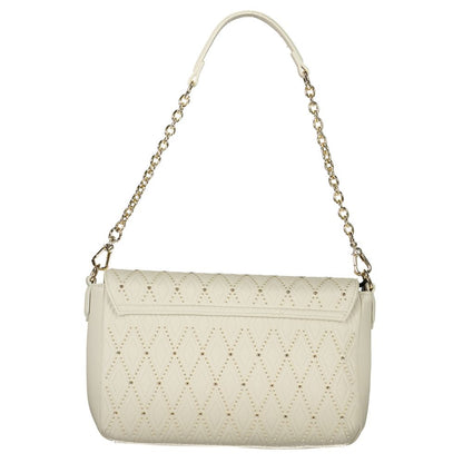 Bolso de mano de polietileno blanco de Valentino Bags