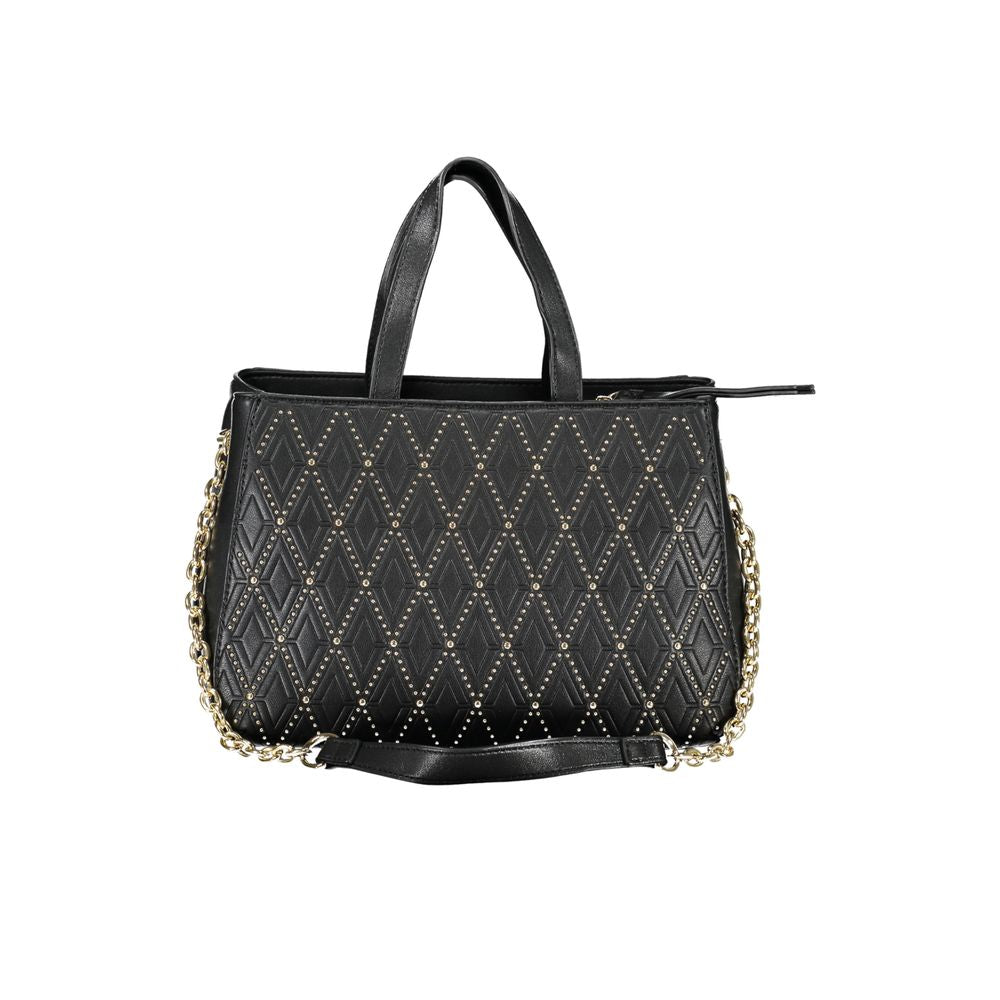 Bolso de mano de polietileno negro de Valentino Bags