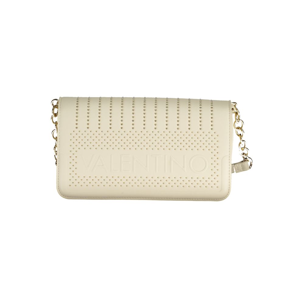 Bolso de mano de polietileno blanco de Valentino Bags