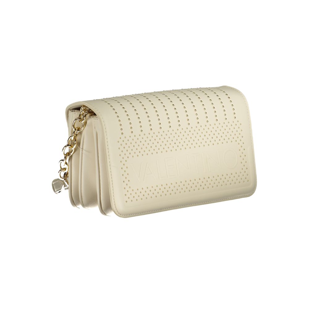 Bolso de mano de polietileno blanco de Valentino Bags