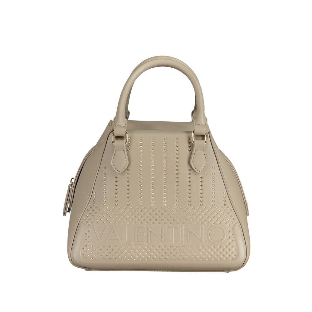 Bolso de mano de polietileno beige de Valentino Bags