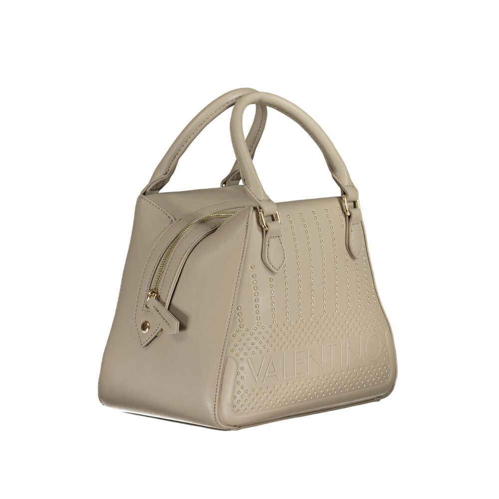 Bolso de mano de polietileno beige de Valentino Bags