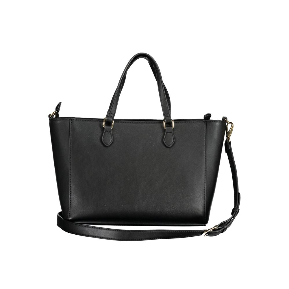 Bolso de mano de polietileno negro de Valentino Bags