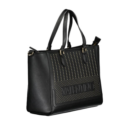 Bolso de mano de polietileno negro de Valentino Bags