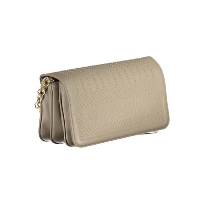 Bolso de mano de polietileno beige de Valentino Bags