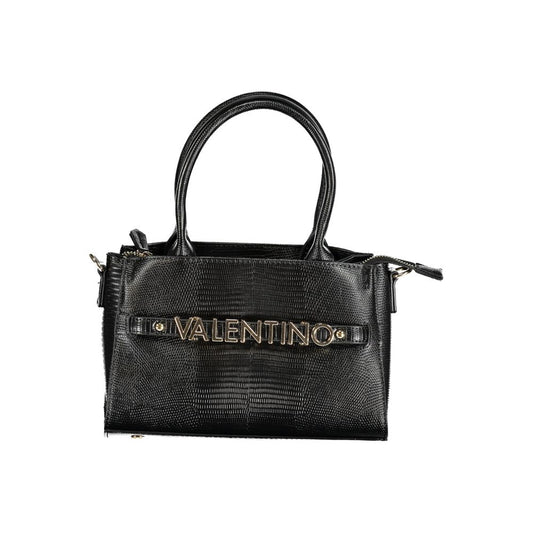 Bolso de mano de polietileno negro de Valentino Bags