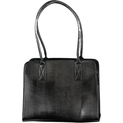 Bolso de mano de polietileno negro de Valentino Bags