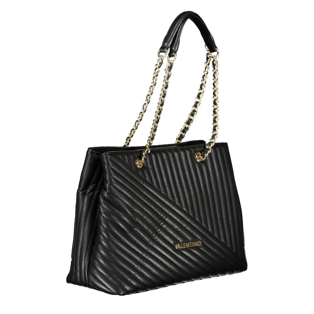 Bolso de mano de polietileno negro de Valentino Bags