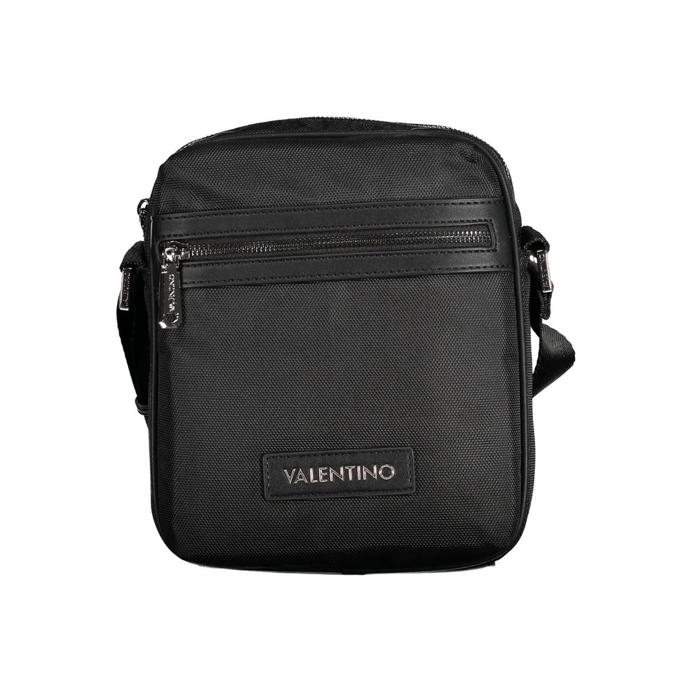 Bolso de hombro de poliéster negro de Valentino Bags