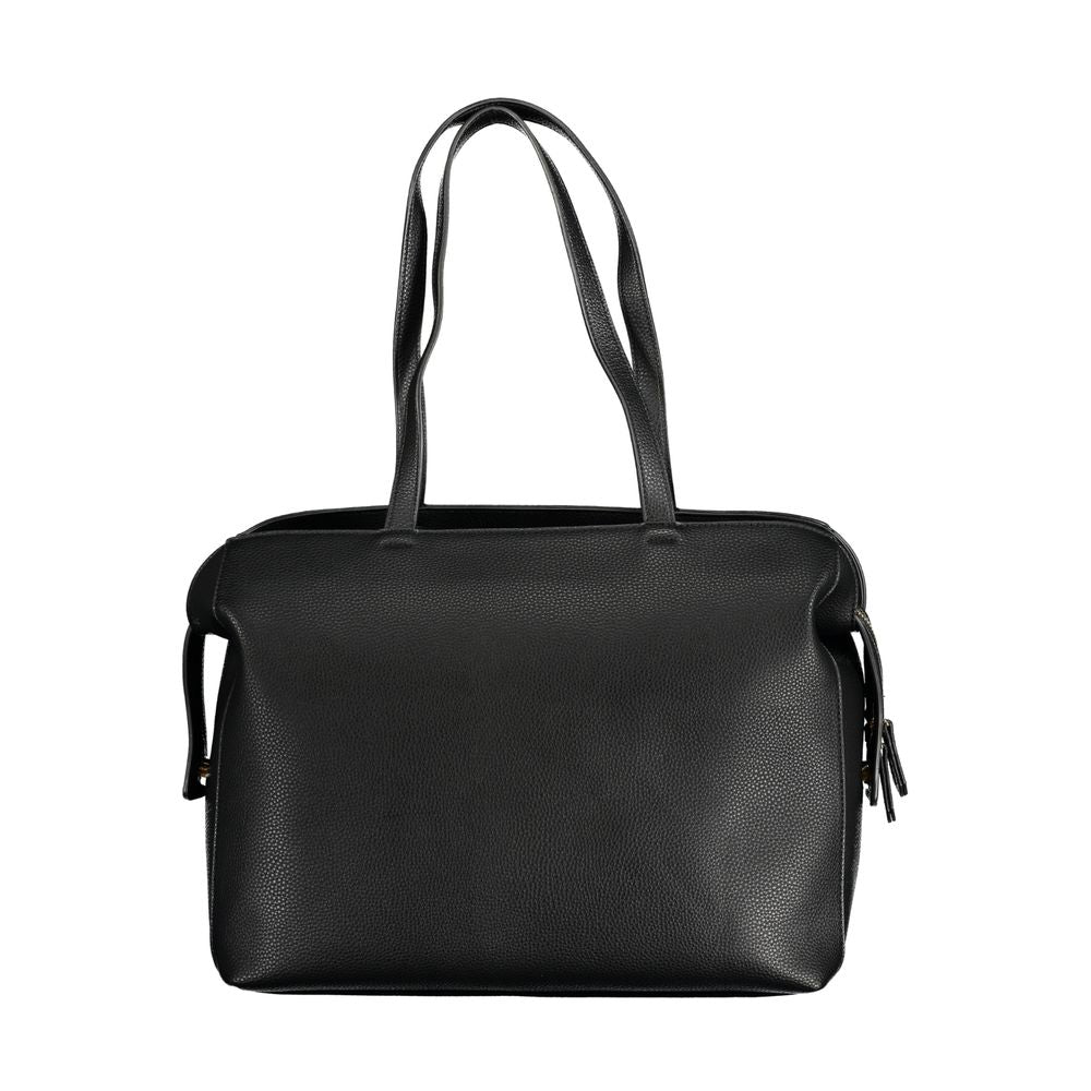 Bolso de mano de polietileno negro de Valentino Bags