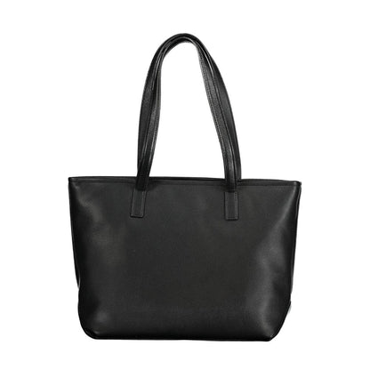 Bolso de mano de polietileno negro de Valentino Bags