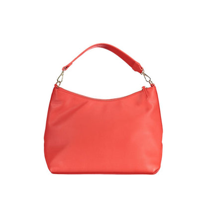 Bolso de mano de polietileno rojo de Valentino Bags