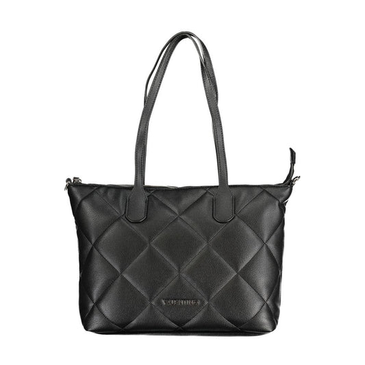 Bolso de mano de polietileno negro de Valentino Bags