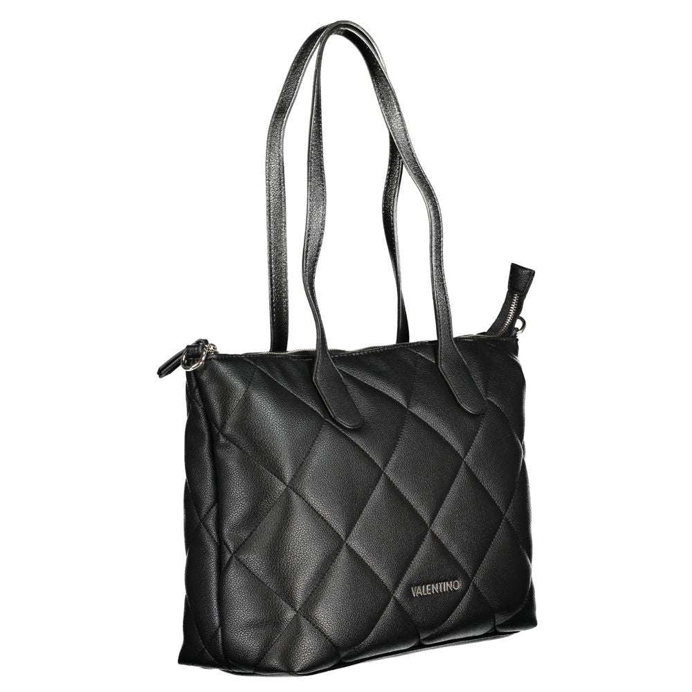 Bolso de mano de polietileno negro de Valentino Bags