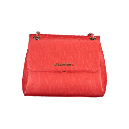 Bolso de mano de polietileno rojo de Valentino Bags