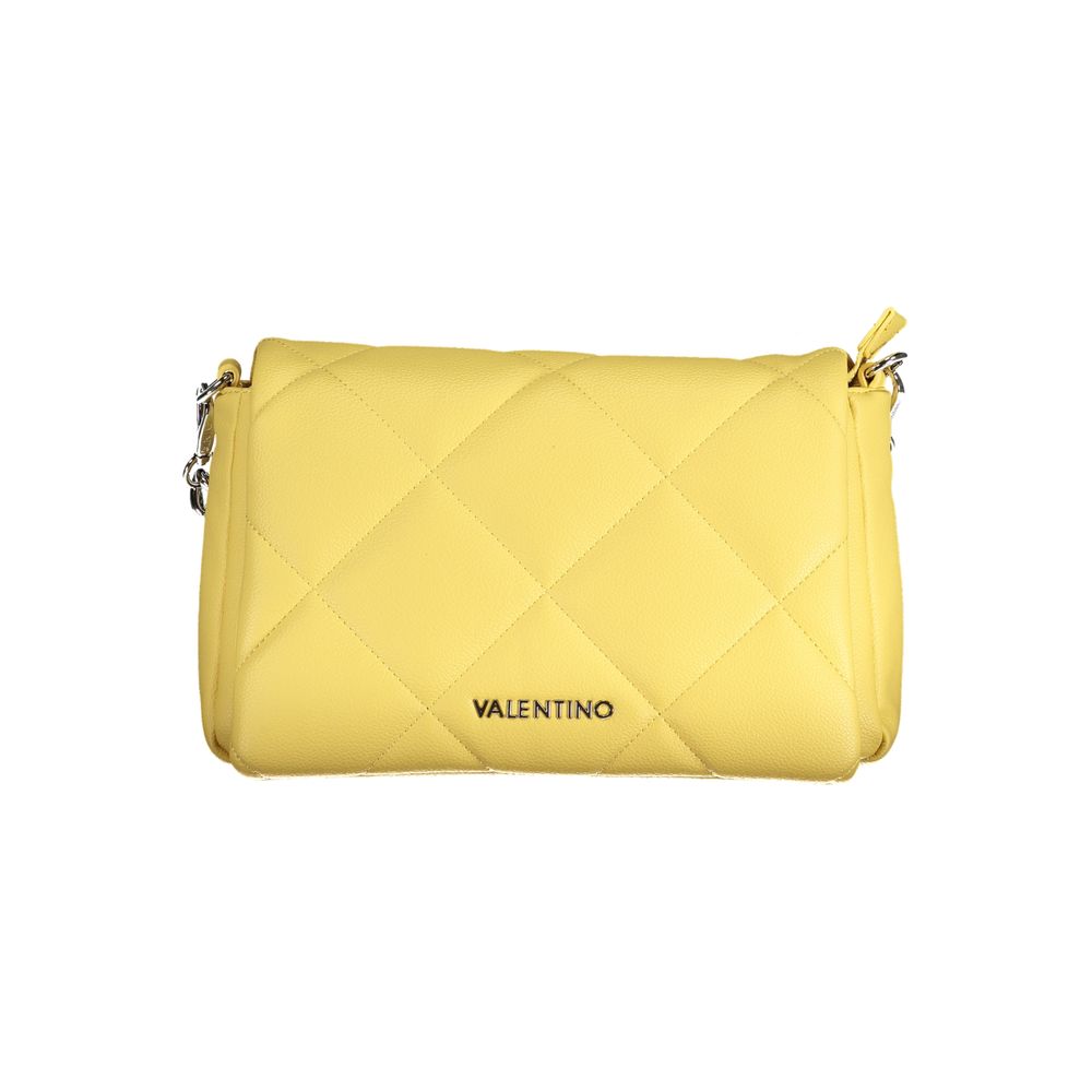 Bolso de mano de polietileno amarillo de Valentino Bags