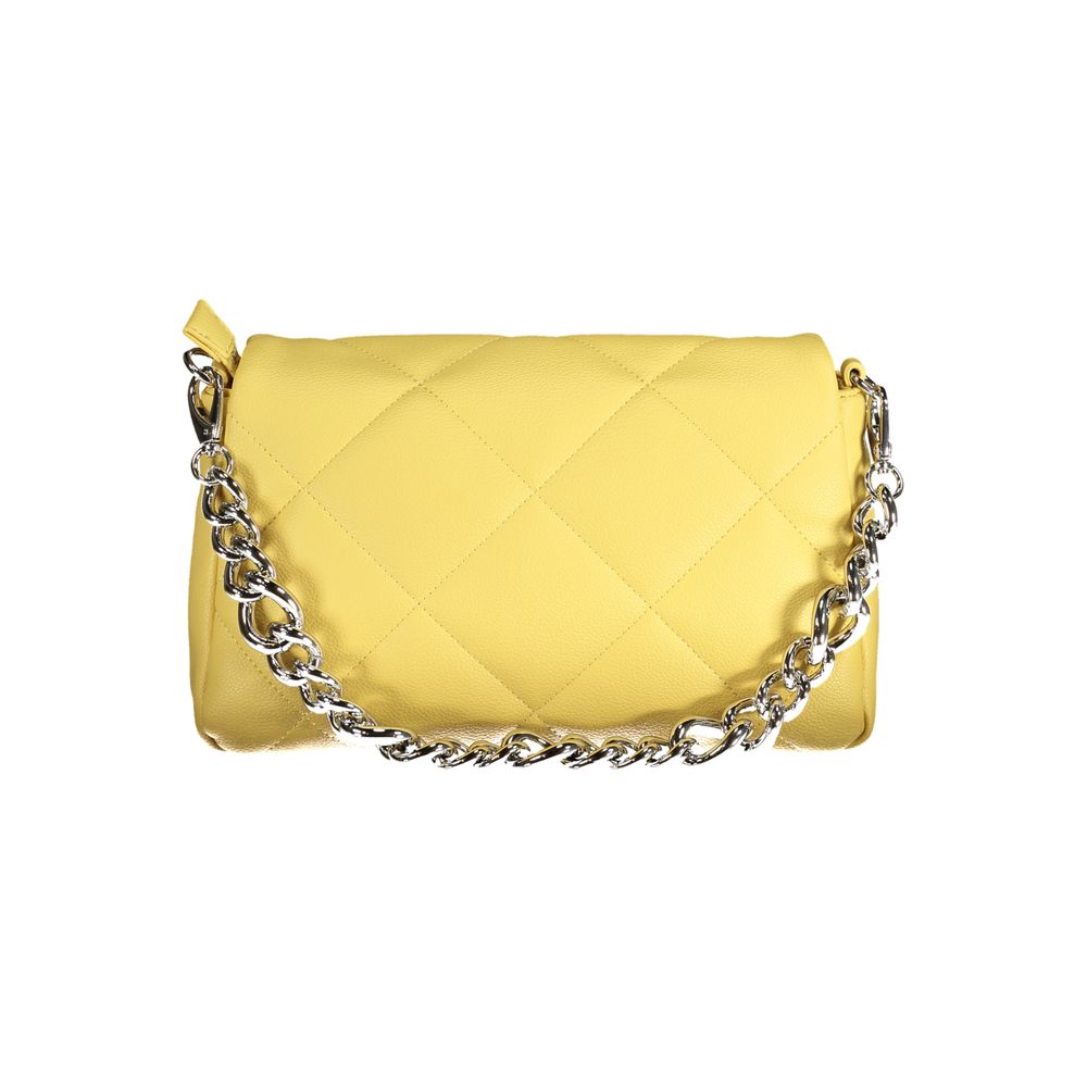 Bolso de mano de polietileno amarillo de Valentino Bags