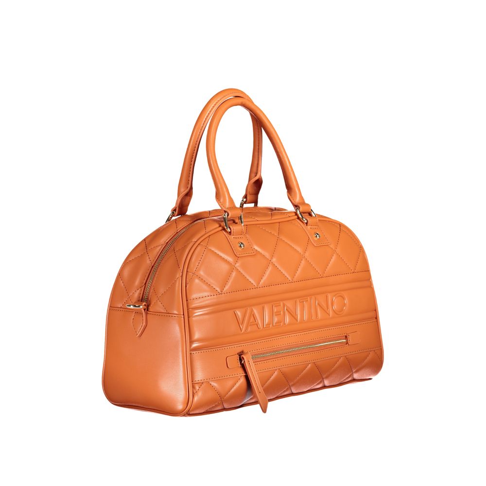 Bolso de mano de polietileno naranja de Valentino Bags