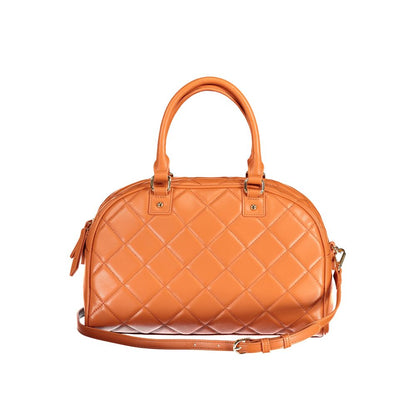 Bolso de mano de polietileno naranja de Valentino Bags