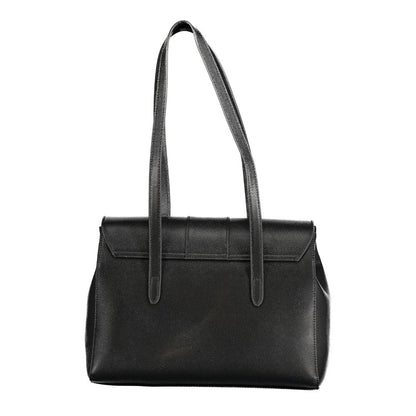 Bolso de mano de polietileno negro de Valentino Bags