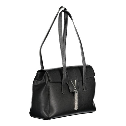 Bolso de mano de polietileno negro de Valentino Bags