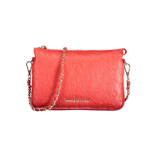 Bolso de mano de polietileno rojo de Valentino Bags