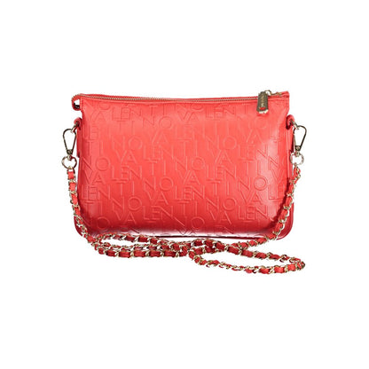 Bolso de mano de polietileno rojo de Valentino Bags