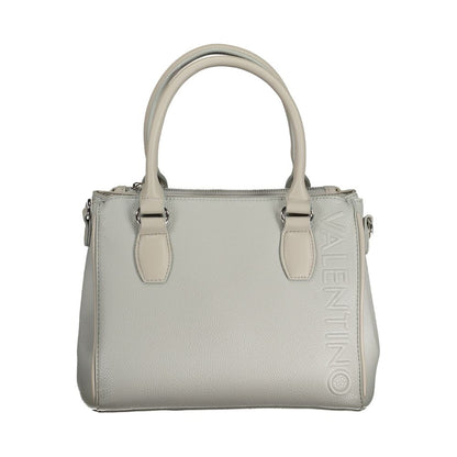 Bolso de mano de polietileno gris de Valentino Bags