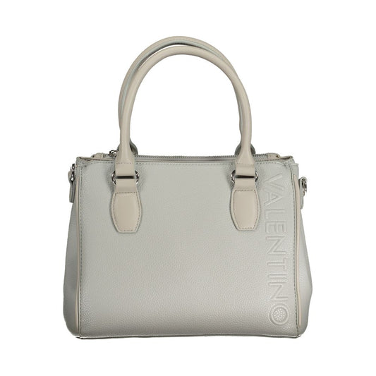 Bolso de mano de polietileno gris de Valentino Bags