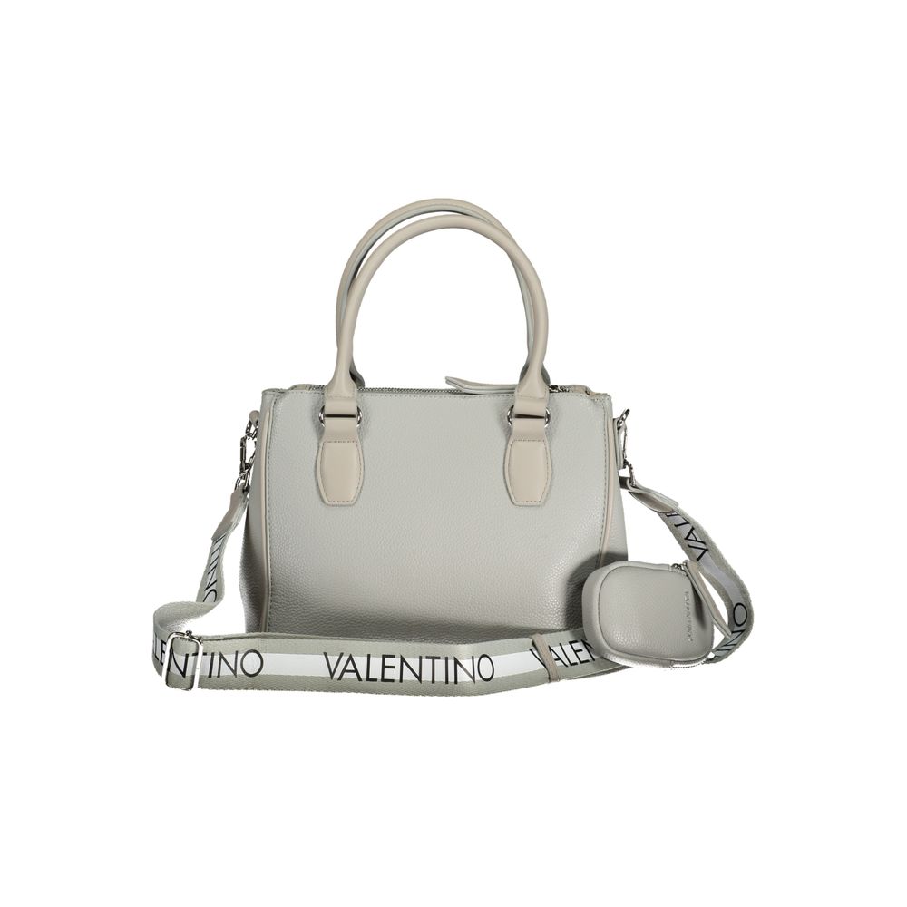 Bolso de mano de polietileno gris de Valentino Bags