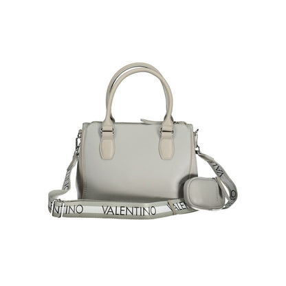 Bolso de mano de polietileno gris de Valentino Bags