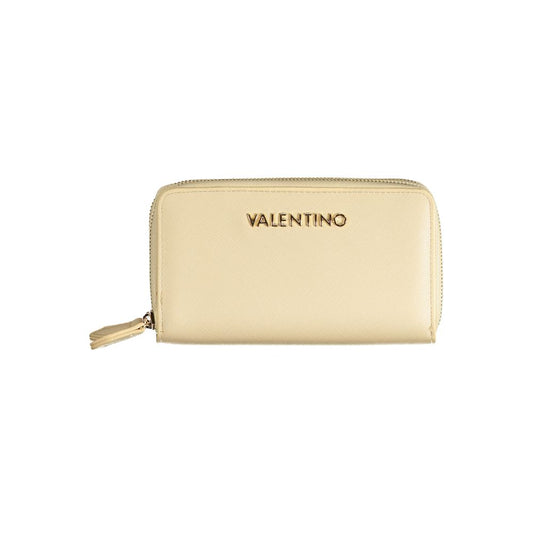 Cartera de polietileno beige de Valentino Bags