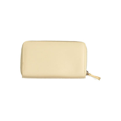 Cartera de polietileno beige de Valentino Bags