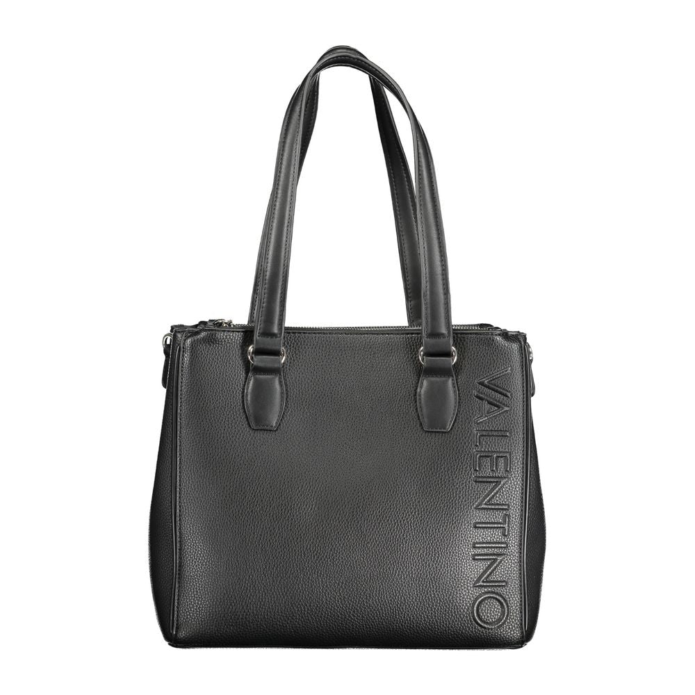 Bolso de mano de polietileno negro de Valentino Bags