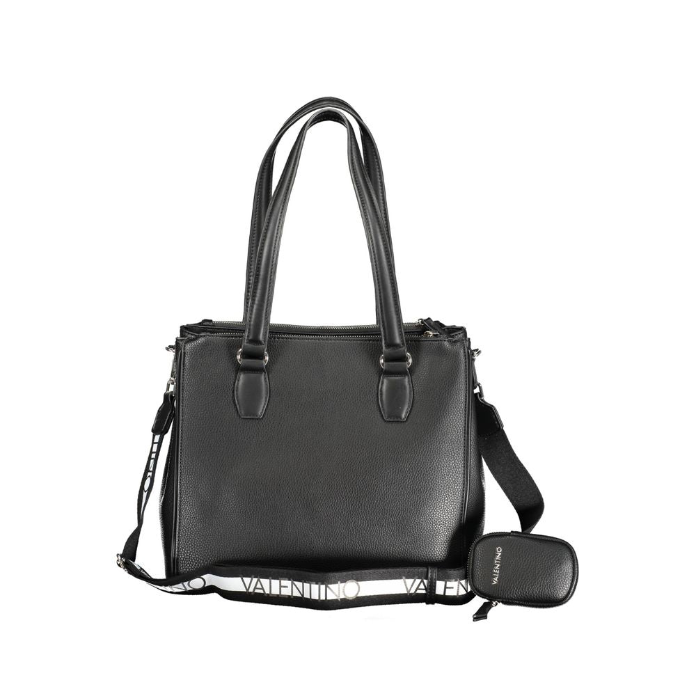 Bolso de mano de polietileno negro de Valentino Bags