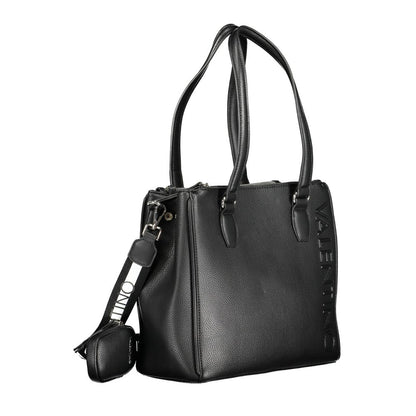 Bolso de mano de polietileno negro de Valentino Bags