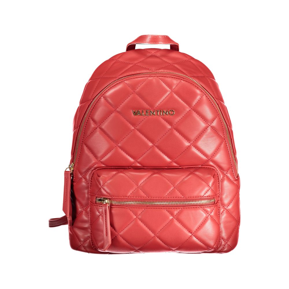 Mochila de polietileno roja de Valentino Bags