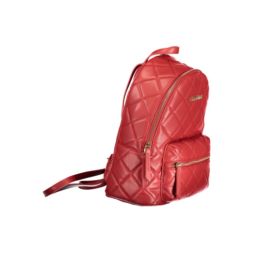 Mochila de polietileno roja de Valentino Bags