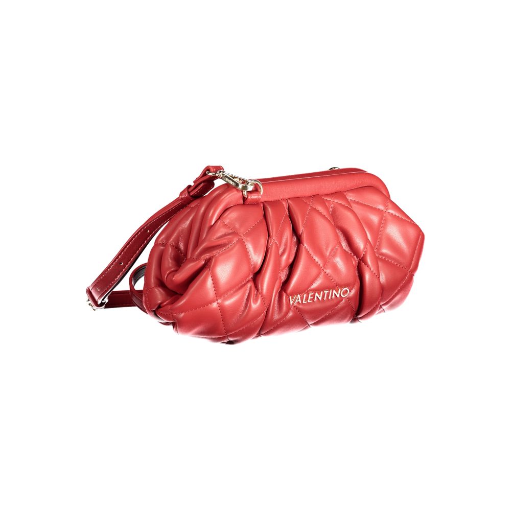 Bolso de mano de polietileno rojo de Valentino Bags