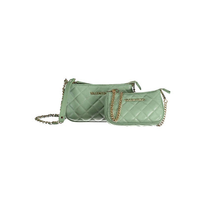 Bolso de mano de polietileno verde de Valentino Bags