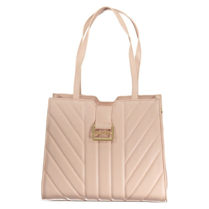 Bolso de mano de polietileno rosa de Valentino Bags