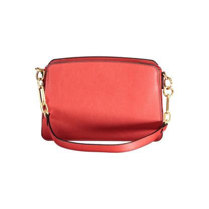 Bolso de mano de polietileno rojo de Valentino Bags