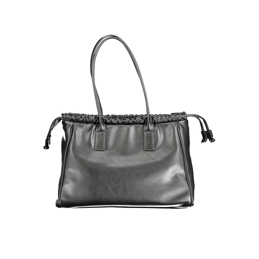 Bolso de mano de polietileno negro de Valentino Bags