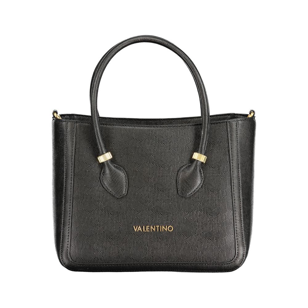 Bolso de mano de polietileno negro de Valentino Bags