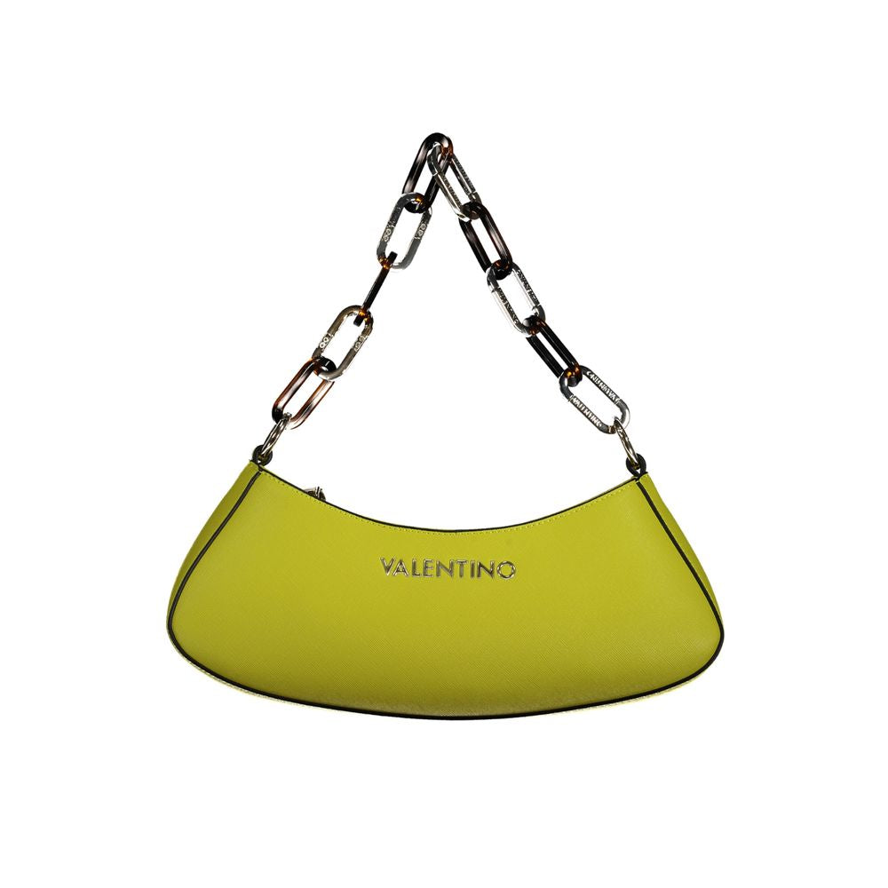 Bolso de mano de polietileno amarillo de Valentino Bags