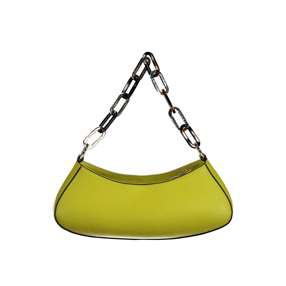 Bolso de mano de polietileno amarillo de Valentino Bags