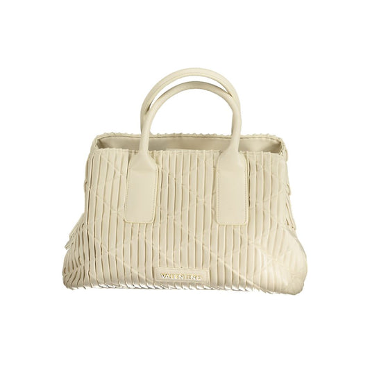 Bolso de mano de polietileno beige de Valentino Bags