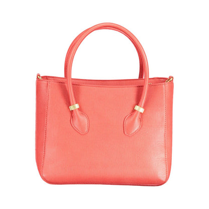 Bolso de mano de polietileno rojo de Valentino Bags