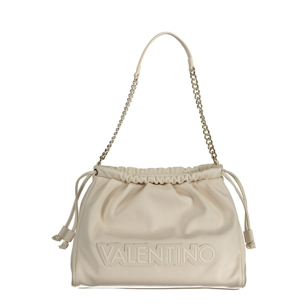 Bolso de mano de polietileno beige de Valentino Bags